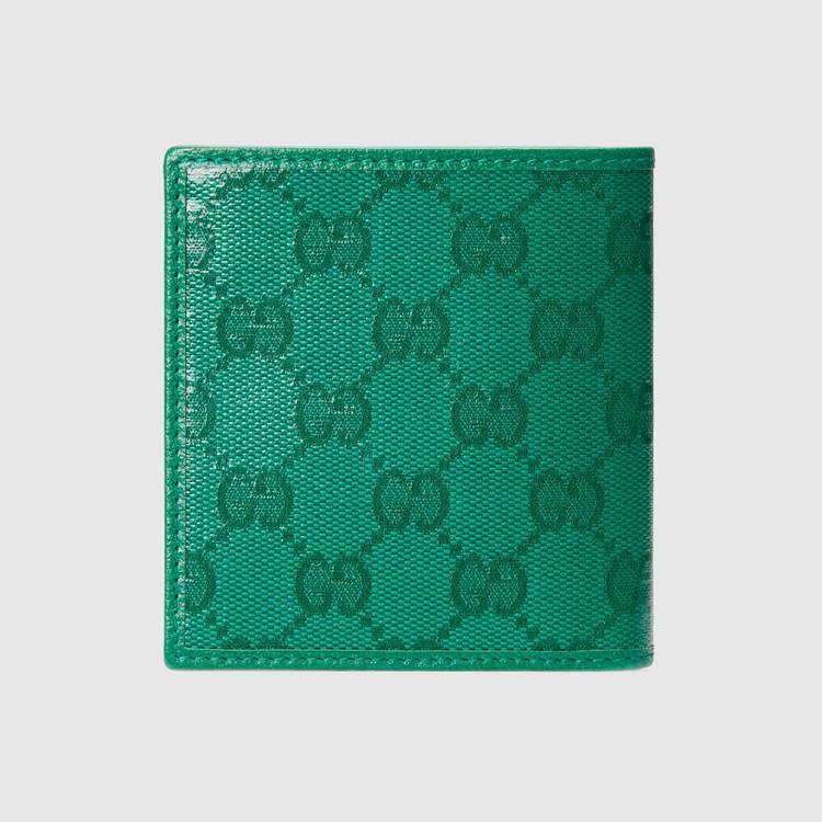 760320.FACHH.3727.009.080.0000.Light GG Crystal bi fold wallet